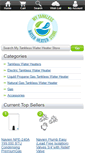 Mobile Screenshot of mytanklesswaterheaterstore.com
